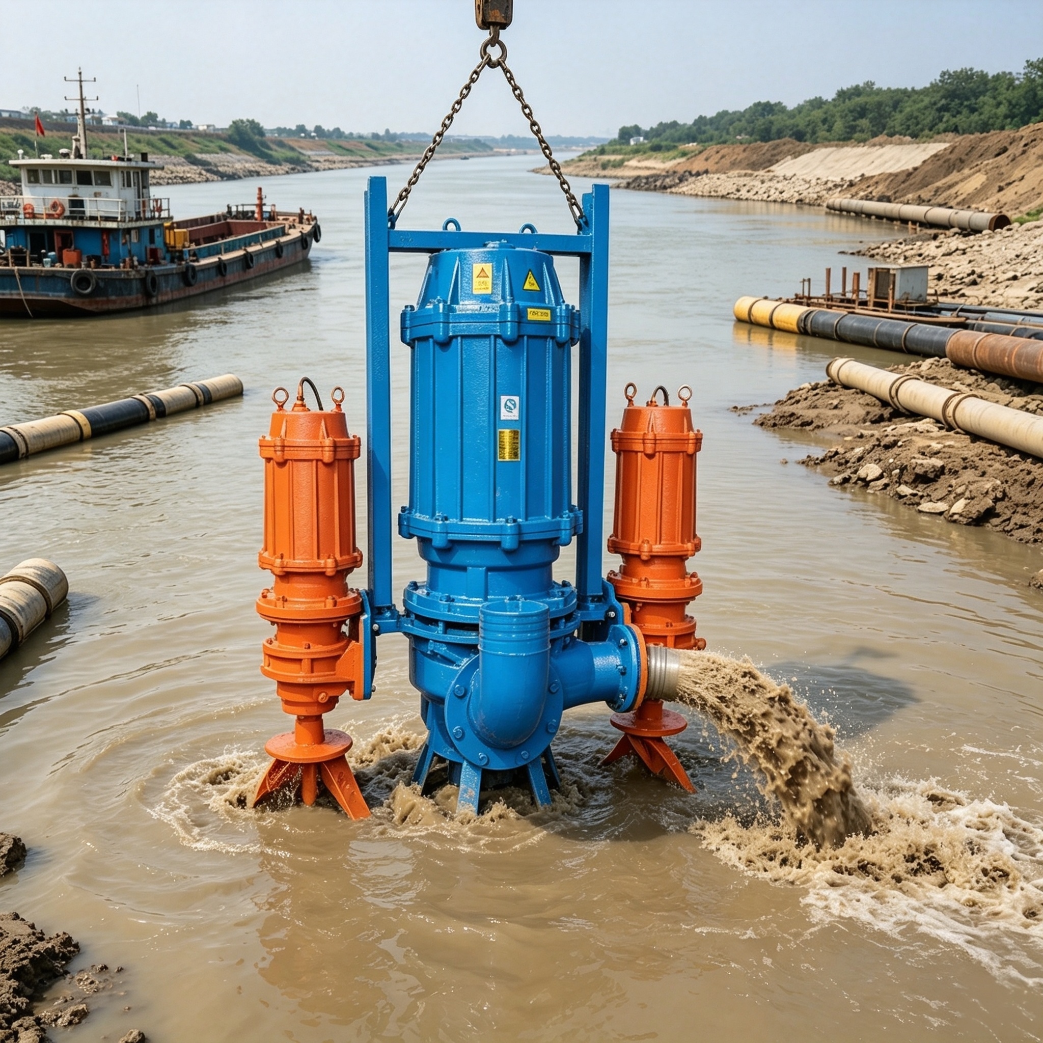 ZJQ Submersible Slurry Pump | Zero Auxiliary Equipment Low-Consumption Industrial Slurry Pump